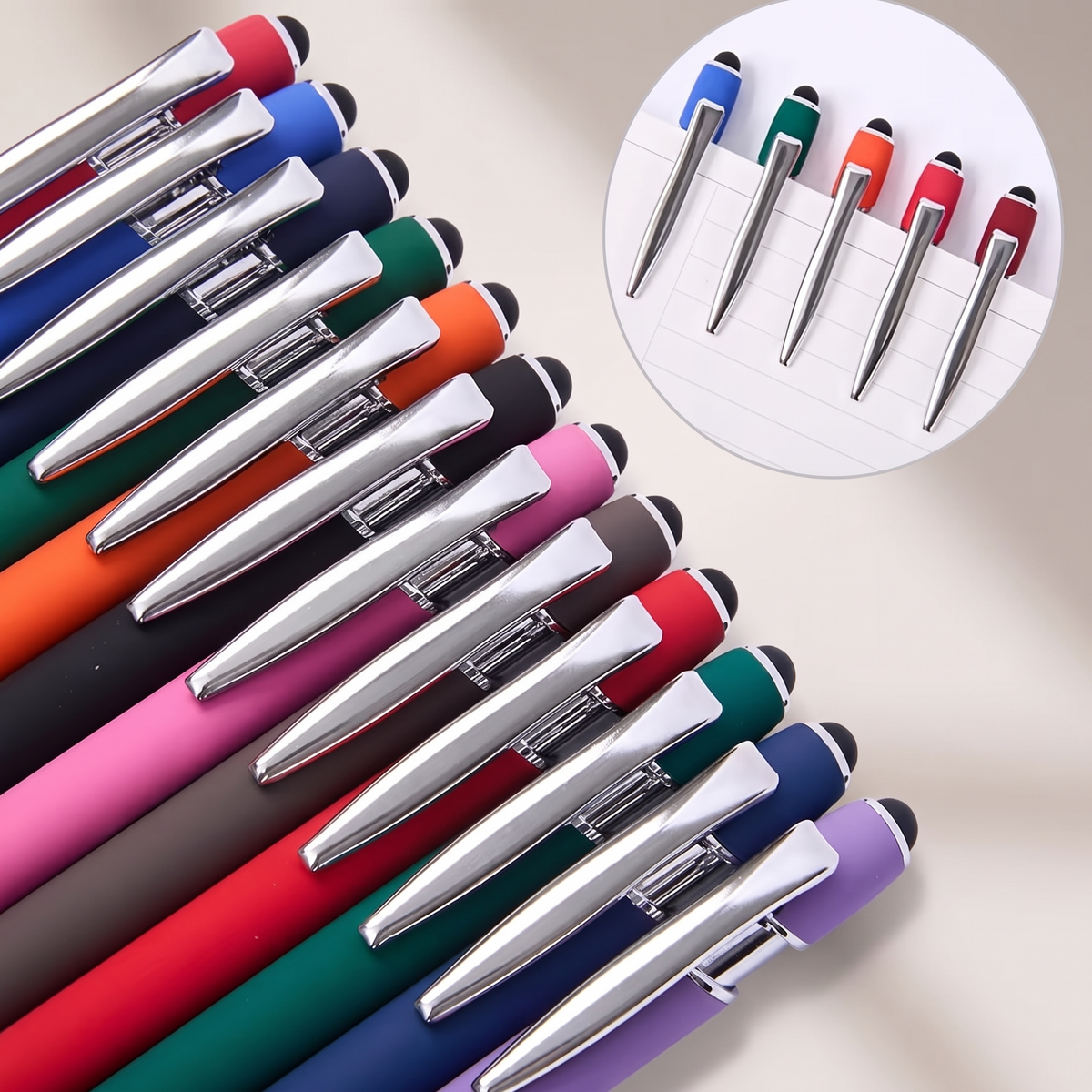 Funny Sarcastic Ballpoint + Stylus Pen (Black Ink)