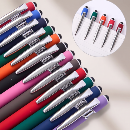 Funny Sarcastic Ballpoint + Stylus Pen (Black Ink)